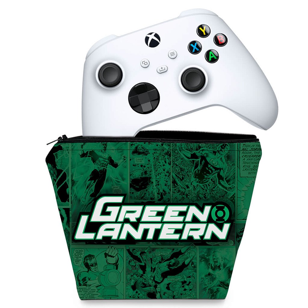 Capa Case Xbox Series S X Controle - Lanterna Verde Comics