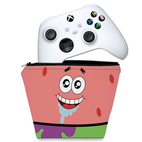 Capa Case Xbox Series S X Controle - Patrick Bob Esponja