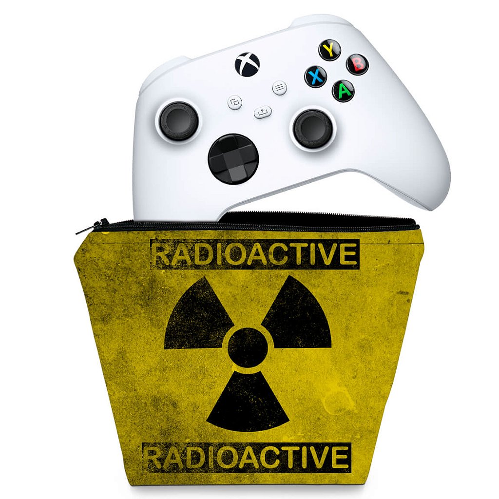 Capa Case Xbox Series S X Controle - Radioativo