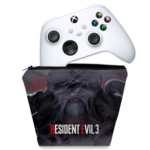 Capa Case Xbox Series S X Controle - Resident Evil 3 Remake