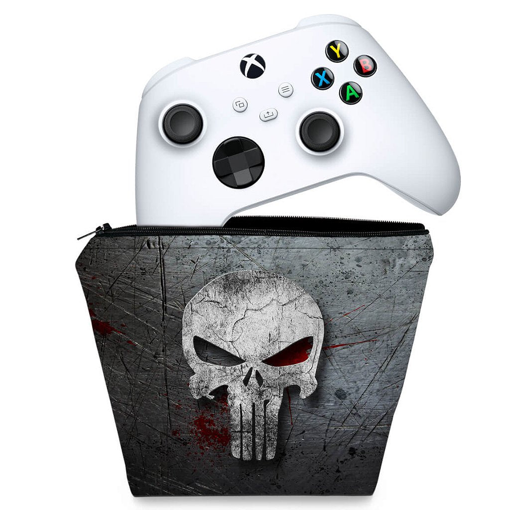 Capa Case Xbox Series S X Controle - The Punisher Justiceiro