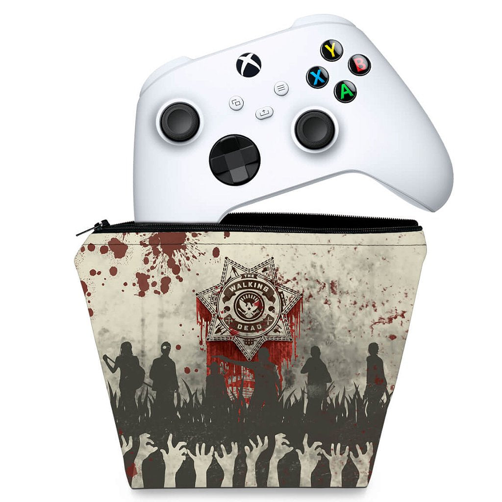 Capa Case Xbox Series S X Controle - The Walking Dead