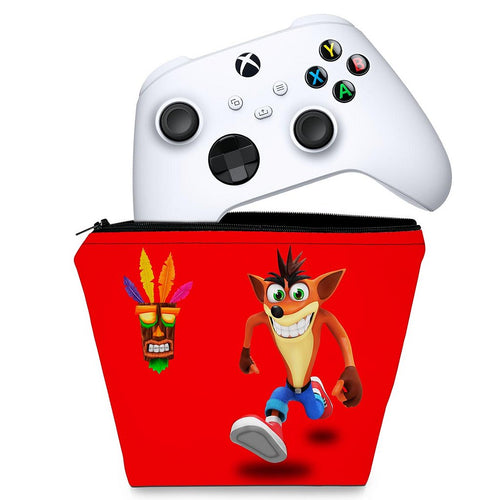 Capa Case Xbox Series S X Controle - Crash Bandicoot