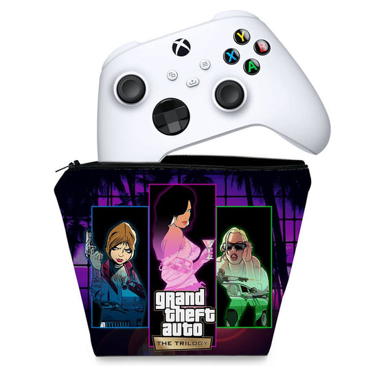 Capa Xbox Series S X Controle Case - GTA The Trilogy