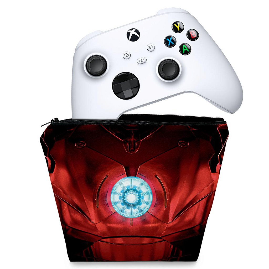 Capa Case Xbox Series S X Controle - Iron Man Homem De Ferro