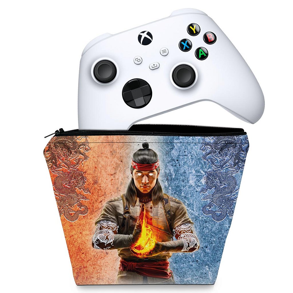 Capa Case Xbox Series S X Controle - Mortal Kombat 1