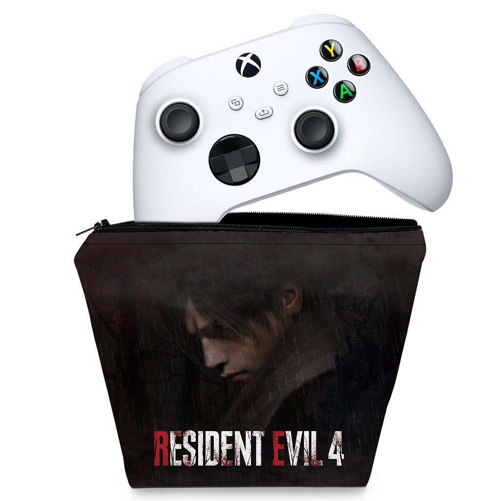 Capa Xbox Series S X Controle Case - Resident Evil 4 Remake