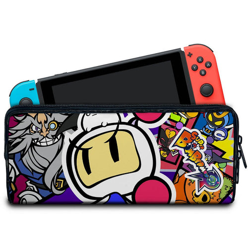 Case Nintendo Switch 1 Bolsa Estojo - Bomberman