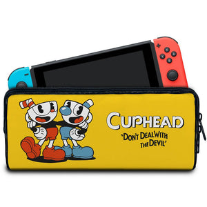 Case Nintendo Switch Bolsa Estojo - Cuphead