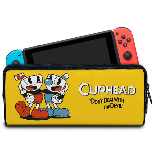Case Nintendo Switch 1 Bolsa Estojo - Cuphead