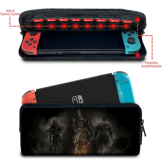 Case Nintendo Switch Bolsa Estojo - Dark Souls Remastered