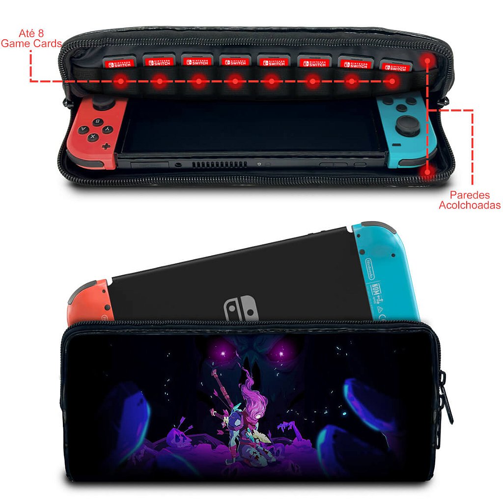 Case Nintendo Switch 1 Bolsa Estojo - Dead Cells - Pop Arte Skins - foto 2