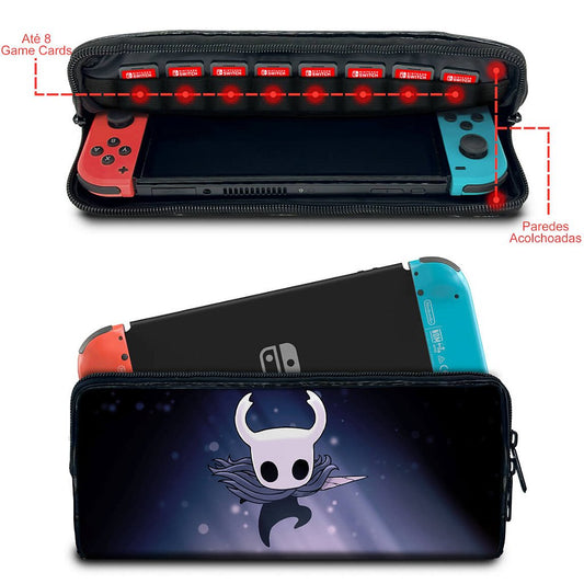 Case Nintendo Switch Bolsa Estojo - Hollow Knight