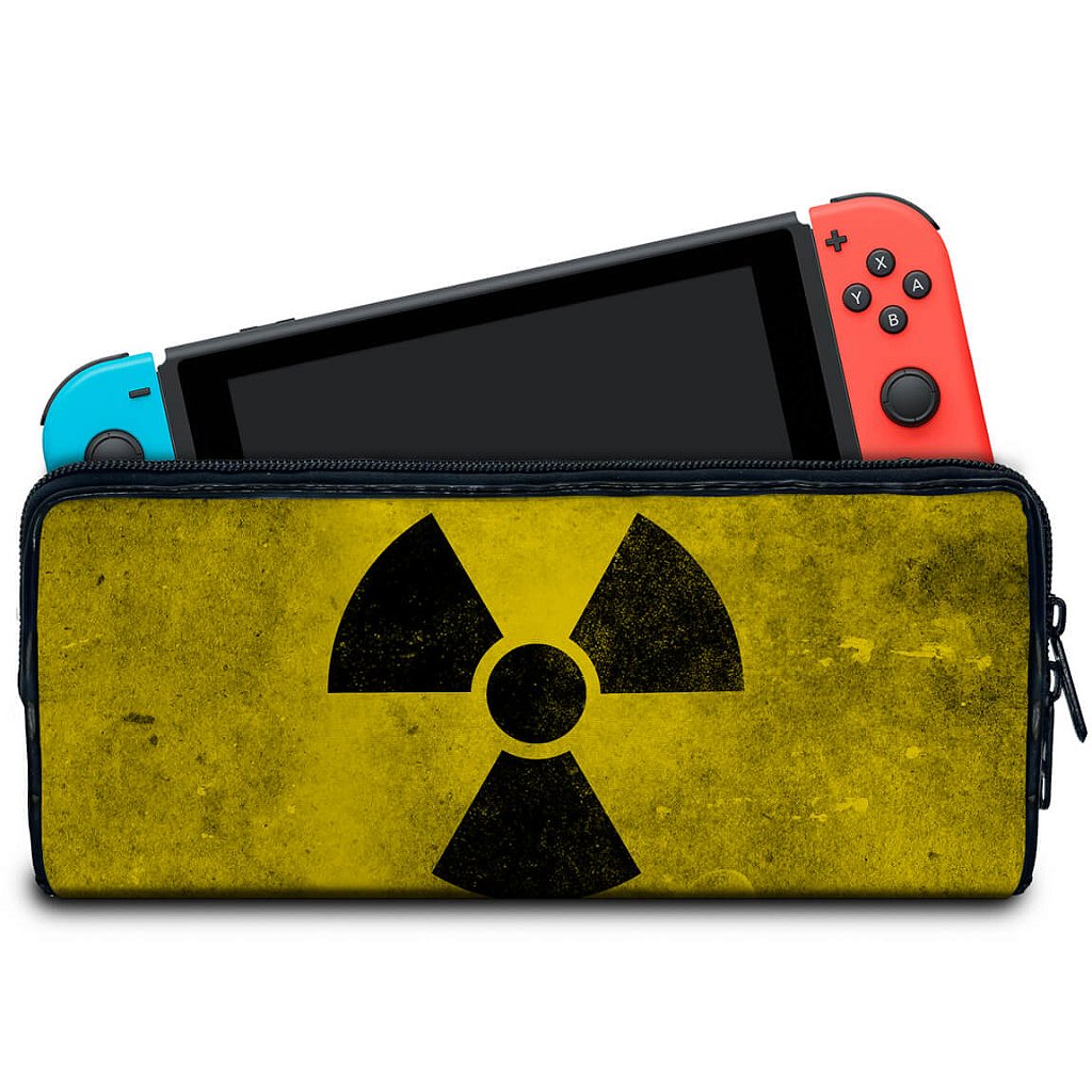 Case Nintendo Switch Bolsa Estojo - Radioativo