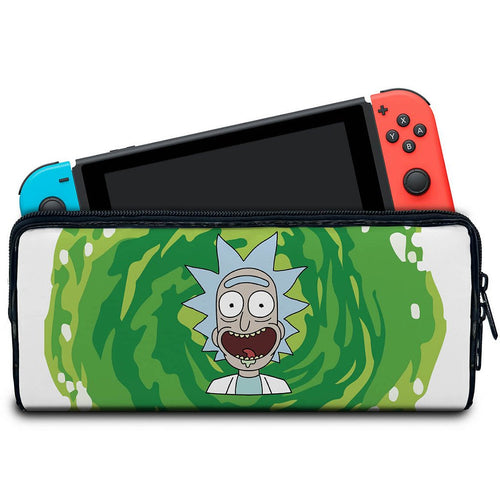 Case Nintendo Switch 1 Bolsa Estojo - Rick And Morty