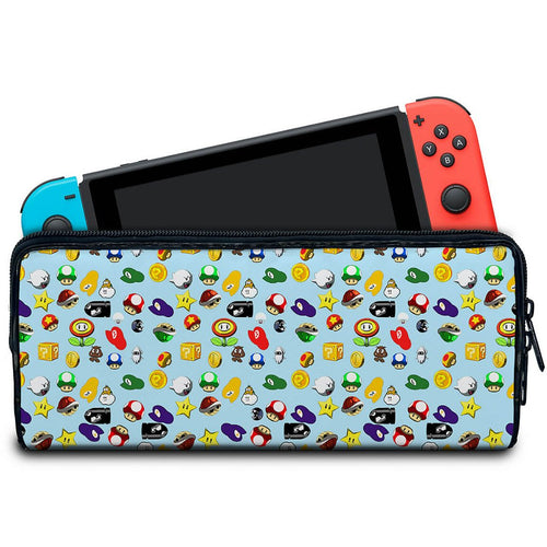 Case Nintendo Switch 1 Bolsa Estojo - Super Mario