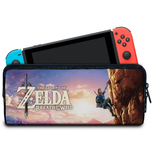 Case Nintendo Switch 1 Bolsa Estojo - Zelda Breath Of The Wild