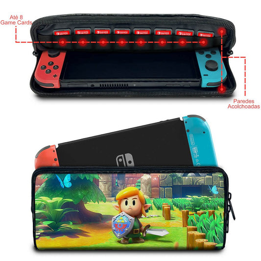 Case Nintendo Switch Bolsa Estojo - Zelda Link's Awakening