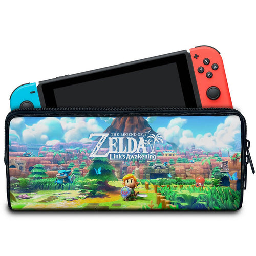 Case Nintendo Switch 1 Bolsa Estojo - Zelda Link's Awakening