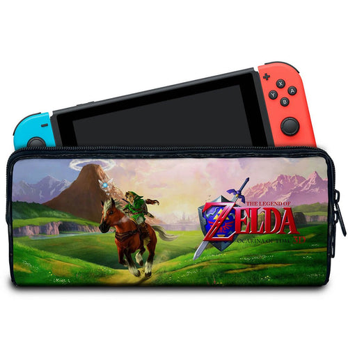 Case Nintendo Switch 1 Bolsa Estojo - Zelda Ocarina Of Time