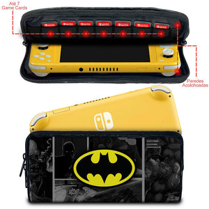 Case Nintendo Switch 1 Lite Bolsa Estojo - Batman Comics - Pop Arte Skins - foto 2