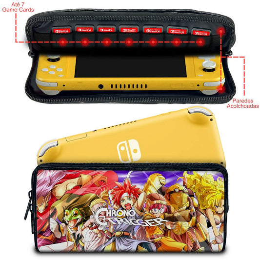 Case Nintendo Switch Lite Bolsa Estojo - Chrono Trigger