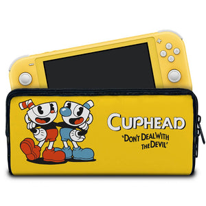 Case Nintendo Switch Lite Bolsa Estojo - Cuphead