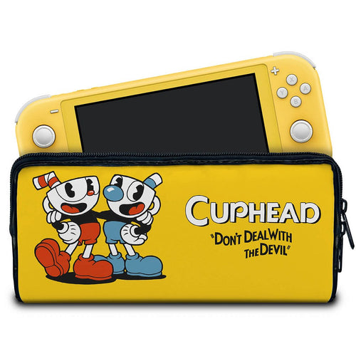 Case Nintendo Switch 1 Lite Bolsa Estojo - Cuphead