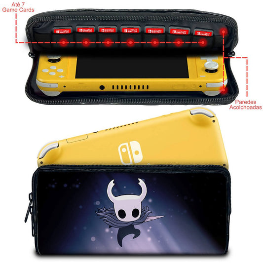 Case Nintendo Switch Lite Bolsa Estojo - Hollow Knight
