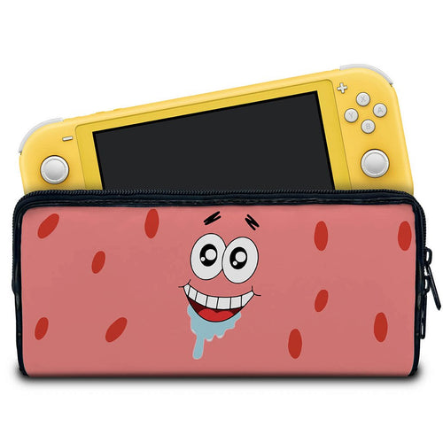 Case Nintendo Switch 1 Lite Bolsa Estojo - Patrick Bob Esponja
