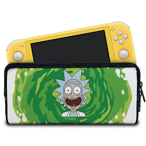 Case Nintendo Switch 1 Lite Bolsa Estojo - Rick And Morty