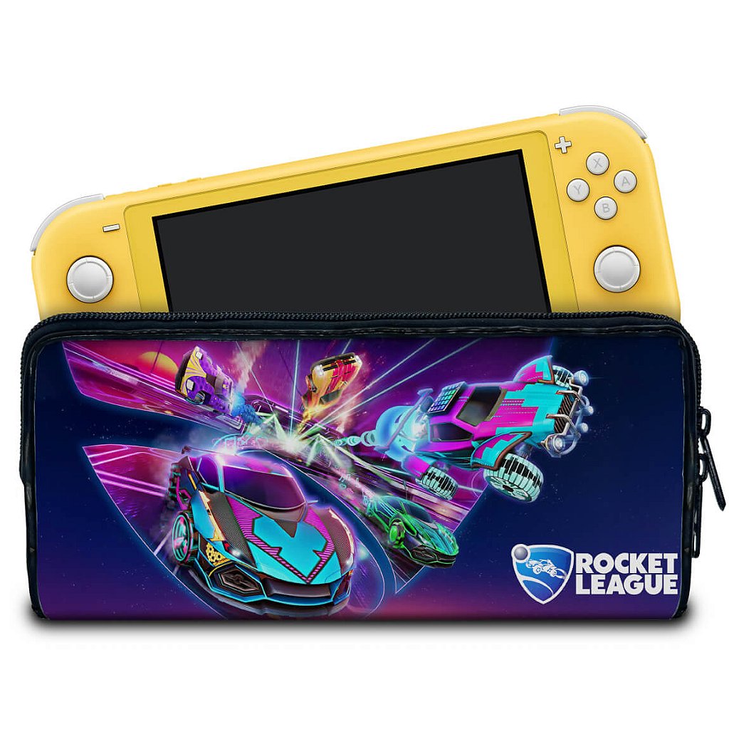 Case Nintendo Switch Lite Bolsa Estojo - Rocket League