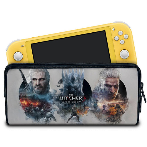 Case Nintendo Switch 1 Lite Bolsa Estojo - The Witcher 3: Wild Hunt