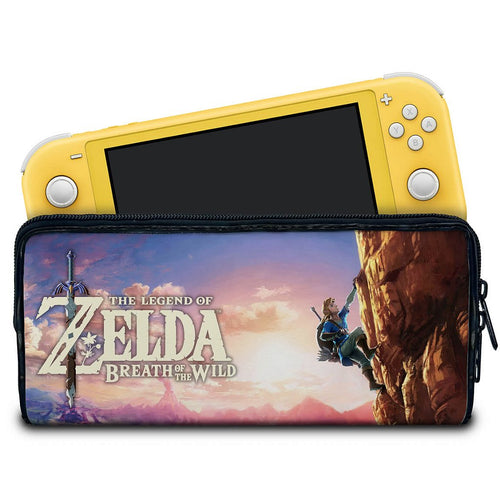 Case Nintendo Switch 1 Lite Bolsa Estojo - Zelda Breath Of The Wild