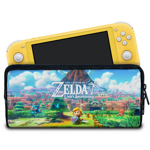 Case Nintendo Switch 1 Lite Bolsa Estojo - Zelda Link's Awakening