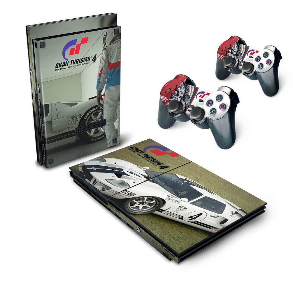 Skin Anti-Rage PS2 Slim - Gran Turismo 4