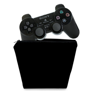 Capa Case PS2 Controle - Preta All Black