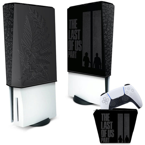 KIT Capa Anti Poeira e Case Controle PS5 Fat Vertical - Modelo 001