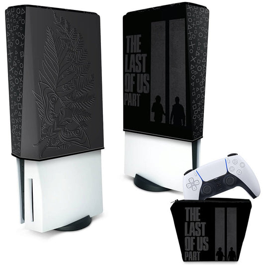 KIT Capa Anti Poeira e Case Controle PS5 Fat Vertical - Modelo 001