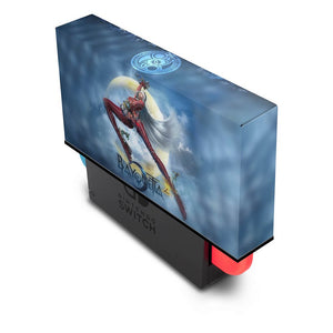 KIT Capa Anti Poeira e Skin Anti-Rage Nintendo Switch 1 Oled - Bayonetta 2 - Pop Arte Skins - foto 2