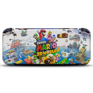 KIT Capa Anti Poeira e Skin Anti-Rage Nintendo Switch 1 Oled - Bowser s Fury - Pop Arte Skins - foto 4