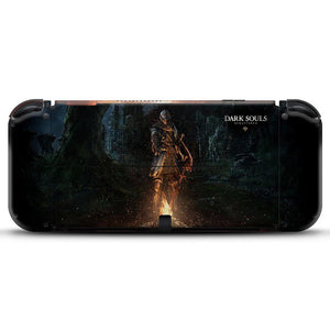 KIT Capa Anti Poeira e Skin Anti-Rage Nintendo Switch 1 Oled - Dark Souls Remastered - Pop Arte Skins - foto 4
