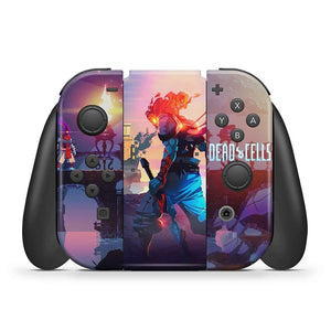 KIT Capa Anti Poeira e Skin Anti-Rage Nintendo Switch 1 Oled - Dead Cells - Pop Arte Skins - foto 5