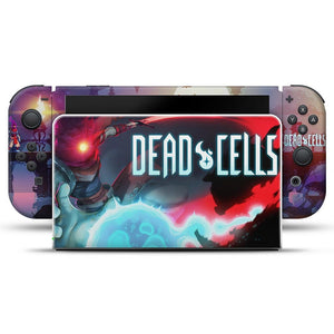 KIT Capa Anti Poeira e Skin Anti-Rage Nintendo Switch 1 Oled - Dead Cells - Pop Arte Skins - foto 3