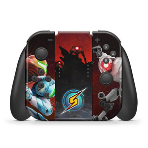 KIT Capa Anti Poeira e Skin Anti-Rage Nintendo Switch 1 Oled - Metroid Dread - Pop Arte Skins - foto 5