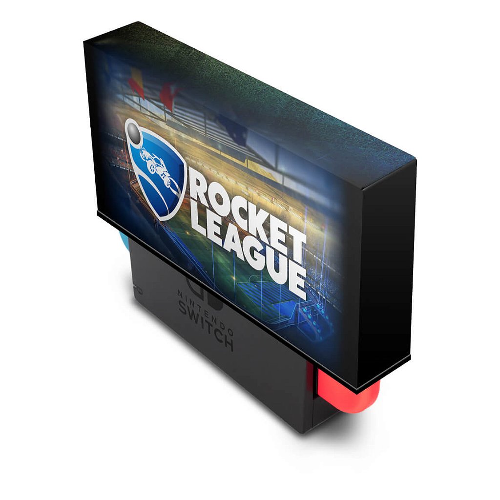 KIT Capa Anti Poeira e Skin Anti-Rage Nintendo Switch 1 Oled - Rocket League - Pop Arte Skins - foto 2