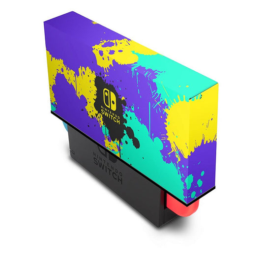 KIT Nintendo Switch Oled Skin e Capa Anti Poeira - Splatoon 3