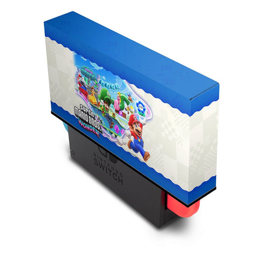 KIT Nintendo Switch Oled Skin e Capa Anti Poeira - Super Mario Bros. Wonder