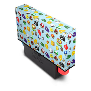 KIT Capa Anti Poeira e Skin Anti-Rage Nintendo Switch 1 Oled - Super Mario - Pop Arte Skins - foto 2