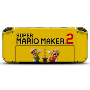KIT Capa Anti Poeira e Skin Anti-Rage Nintendo Switch 1 Oled - Super Mario Maker 2 - Pop Arte Skins - foto 4